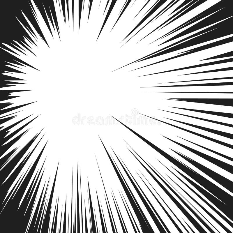 You searched for vector speed background. comic manga illustration with  lines. abstract action black and white drawing. radial speed cartoon.  motion line background