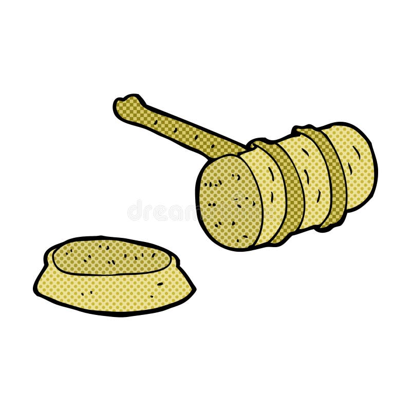 comic cartoon gavel