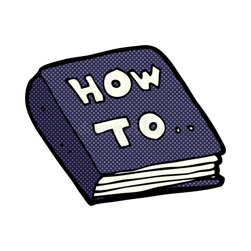 comic cartoon how to book