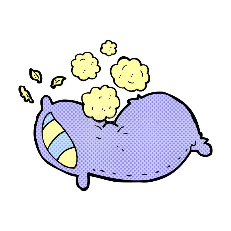 Comic Cartoon Pillow Stock Illustration Image 52877584