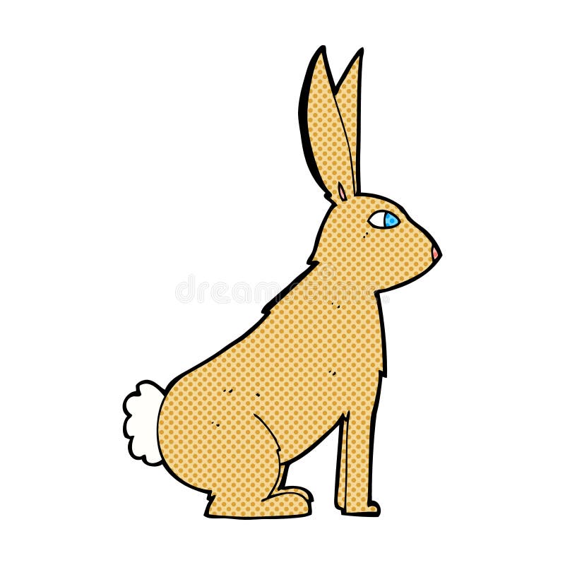 comic cartoon rabbit