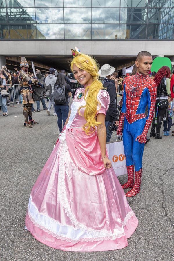Comic Con NYC 2019 royalty free stock photos Comic Con NYC 2019 royalty free stock photos