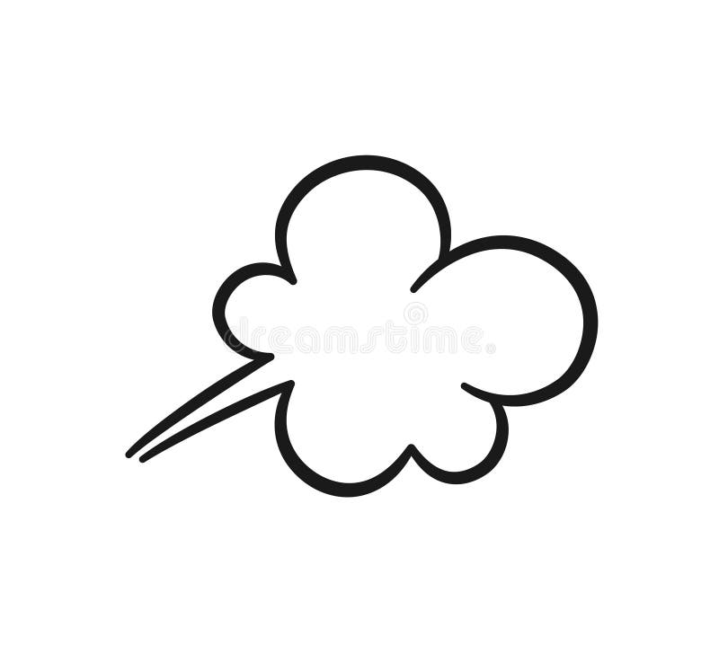 Comic Cloud. Bad Stink Balloon. Explosion, Angry Breath. Cloud of Smoke ...