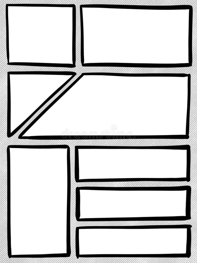 Comic Strip Template Free from thumbs.dreamstime.com