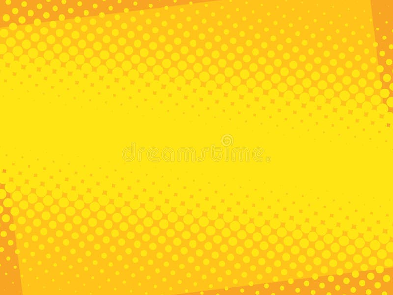 Comic yellow background 3