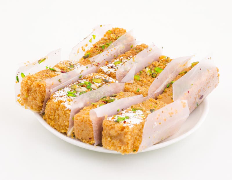 Gulab Halwa, um Doce Indiano fotos de stock royalty free