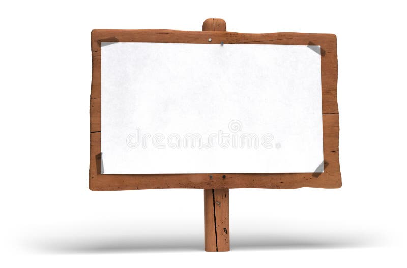 Comitato di legno amichevole di Eco - segno verde illustrazione vettoriale Comitato di legno amichevole di Eco - segno verde illustrazione vettoriale