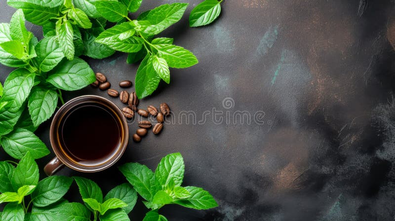 Begin your day refreshed: steam dances from a cup, carrying the enticing scent of brewed coffee. AI generated. Begin your day refreshed: steam dances from a cup, carrying the enticing scent of brewed coffee. AI generated