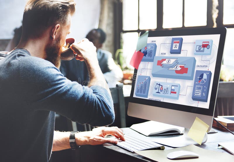Commerce Corporate Invest Wealth Economy Concept royalty free stock photo