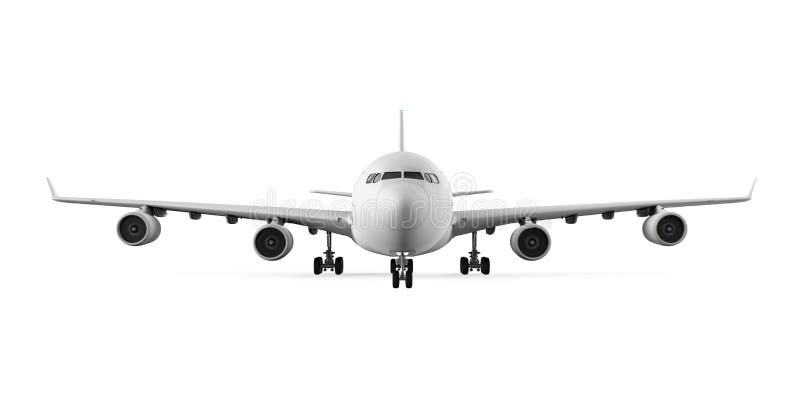 Commercial Airplane stock illustration