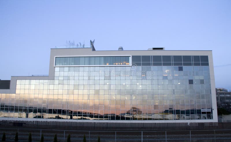 Commercial buildings offices royalty free stock photography