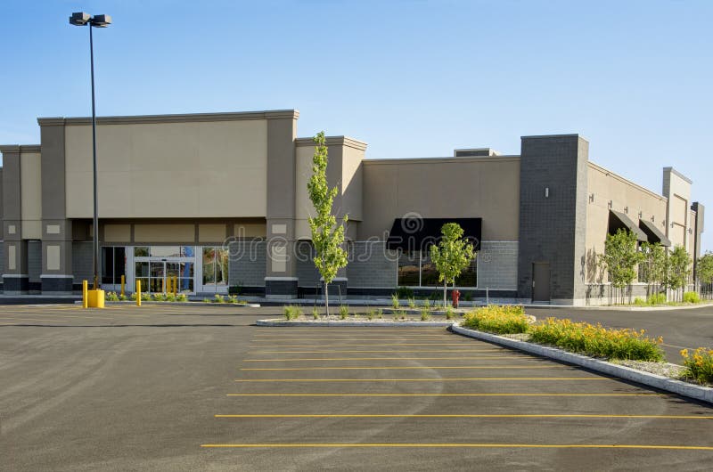 Commercial Building stock image