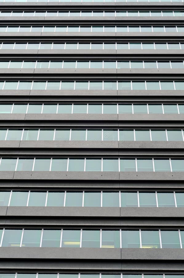 Commercial Building Windows Stock Image Image of building, property