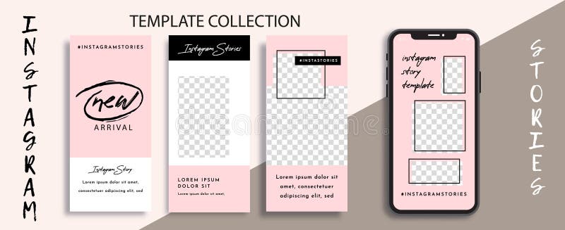 Commercial Editable Instagram Stories template.Template for social media network. Sale. Streaming. royalty free illustration Commercial Editable Instagram Stories template.Template for social media network. Sale. Streaming. royalty free illustration