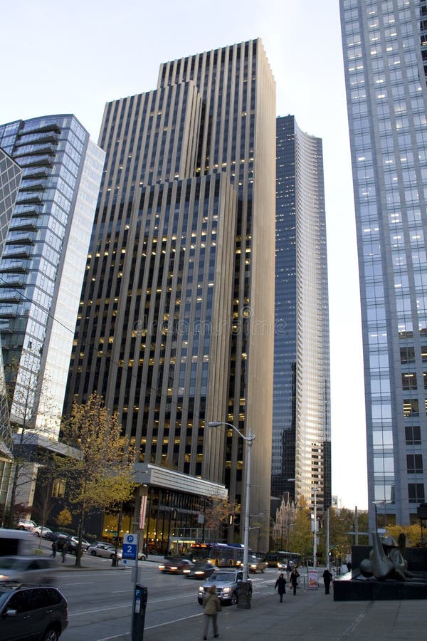 Commercial properties royalty free stock photo