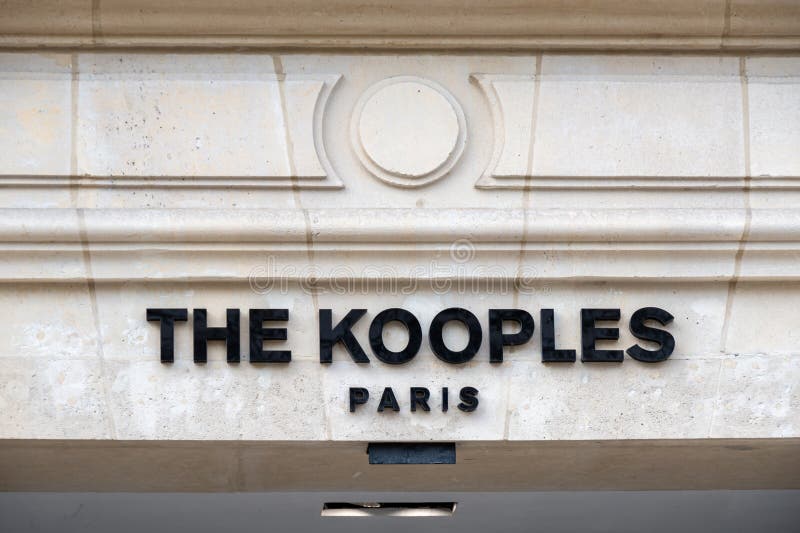 Exterior View of a the Kooples Boutique, Paris, France Editorial Image -  Image of building, paris: 273462705