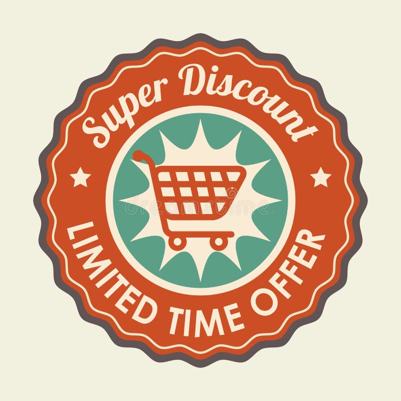 Commercial tags design stock illustration. Illustration of special