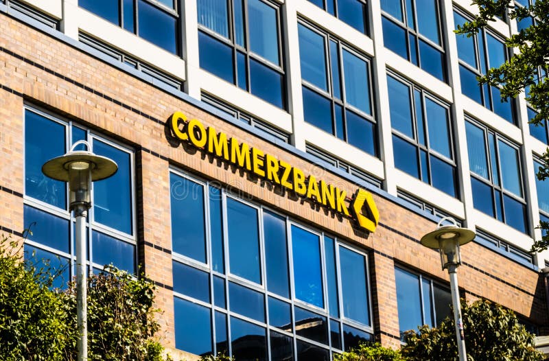 Commerzbank AG, German global banking and financial services company.