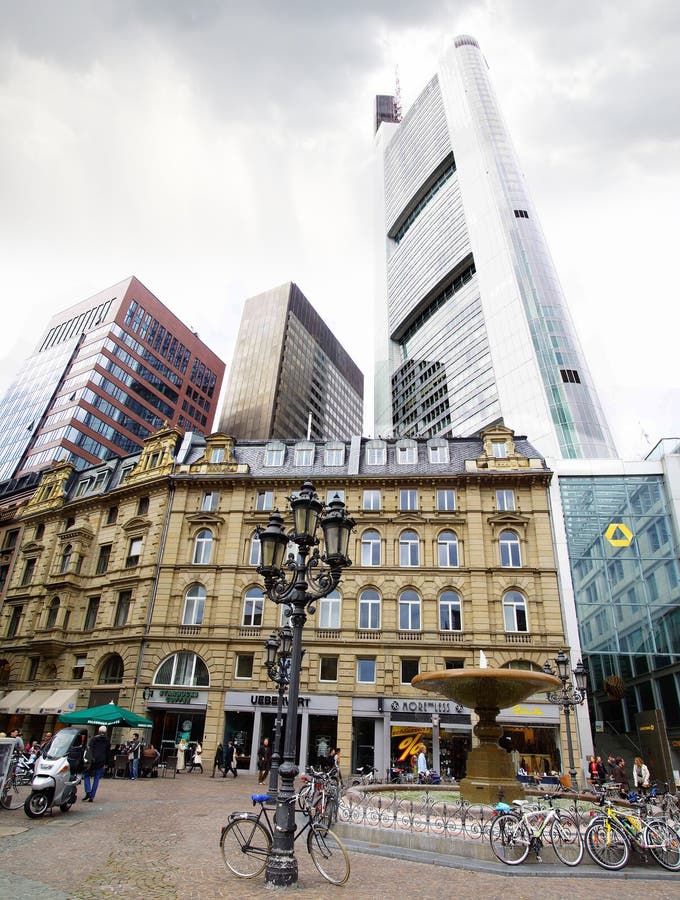 Commerzbank Tower in Frankfurt am Main, Germany. Commerzbank Tower in Frankfurt am Main, Germany.