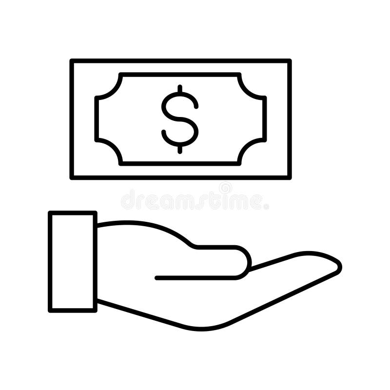 Commision Vector icon which can easily modify or edit stock illustration