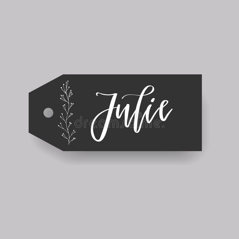 Name Julie Stock Illustrations – 8 Name Julie Stock Illustrations, Vectors  & Clipart - Dreamstime