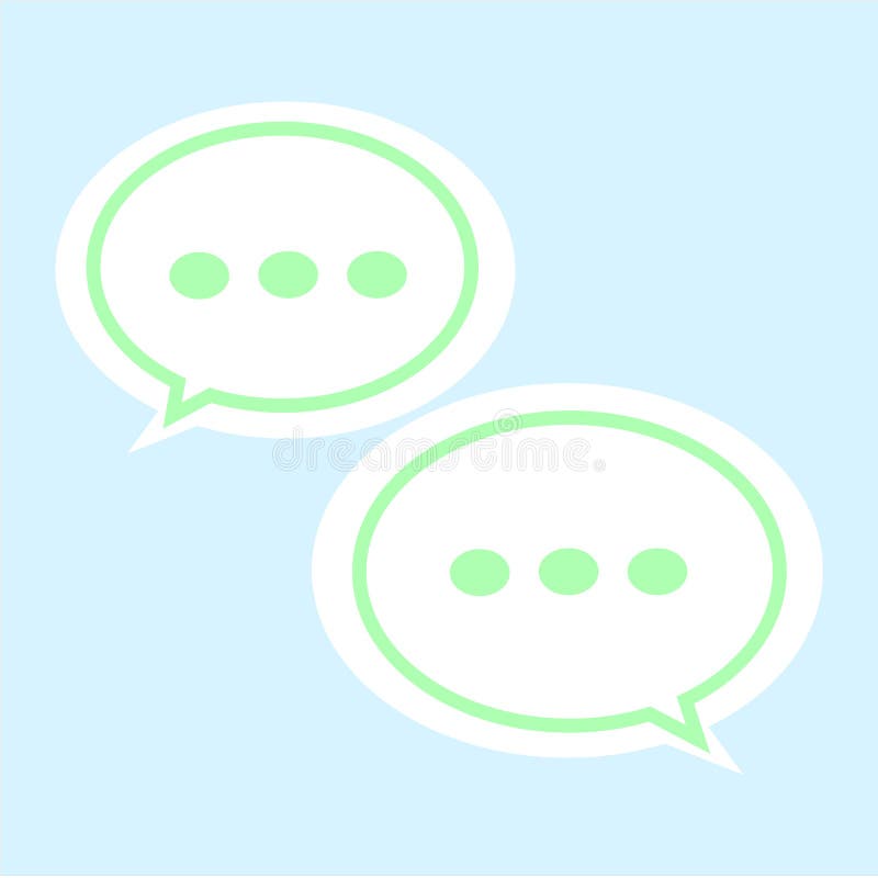 Communicatie bellenpictogram op witte achtergrond het babbelen teken Vlakke stijl het pictogram van toespraakbellen voor uw websi stock illustratie Communicatie bellenpictogram op witte achtergrond het babbelen teken Vlakke stijl het pictogram van toespraakbellen voor uw websi stock illustratie