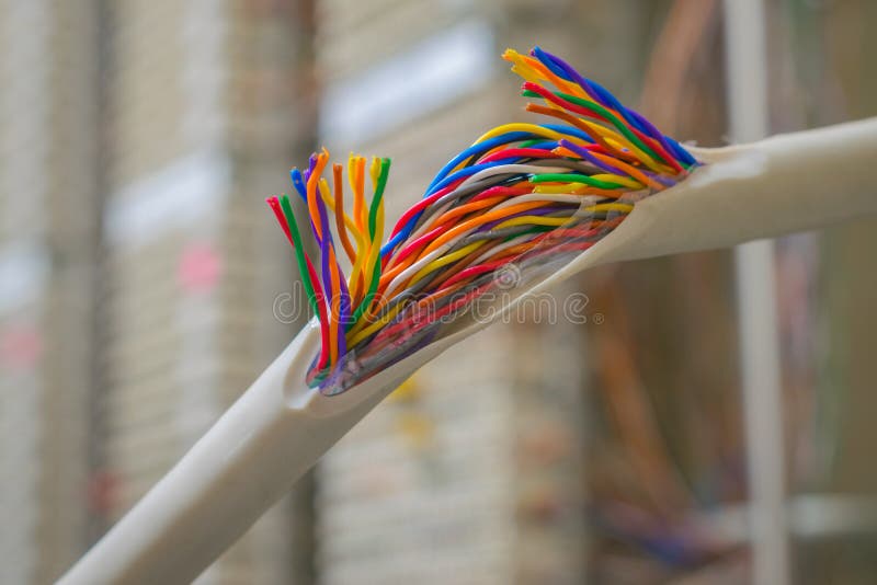 Concept of Poor Connection and Communication Problems. Damaged