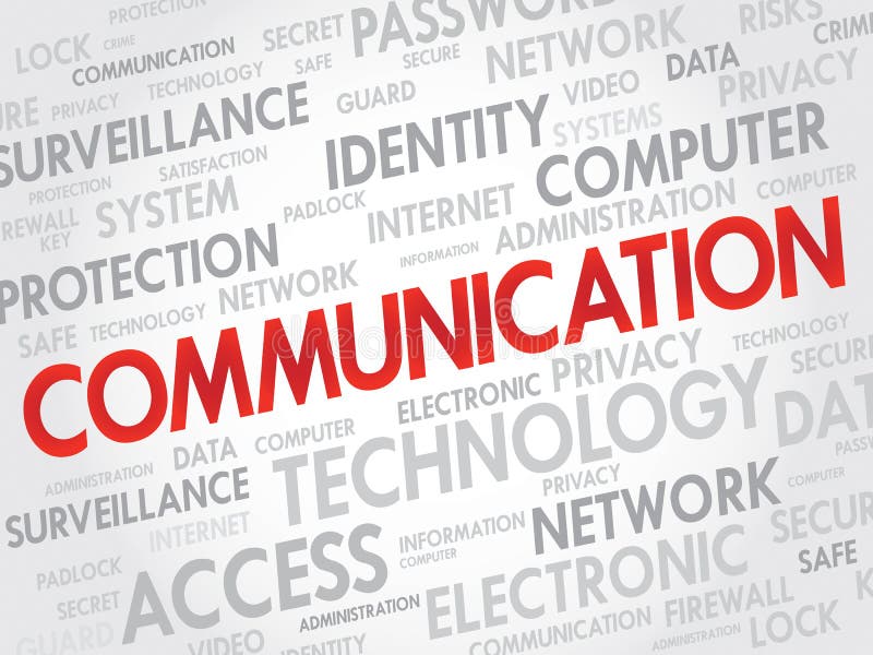 COMMUNICATION vector illustration