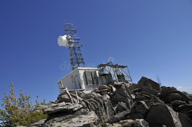 Communication Site on Mtn.Peak