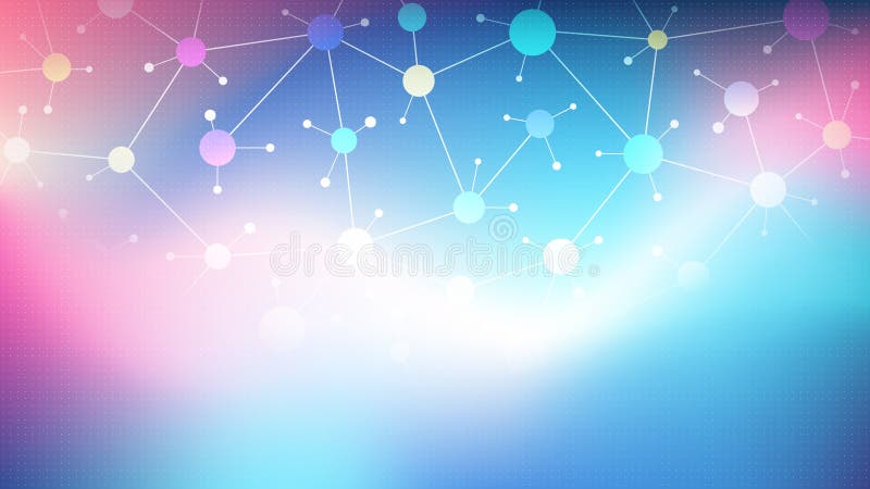 Communication Social Network on a Colored Light Background Abstract Social  Colorful Network, Flat Vector Design Stock Vector - Illustration of  computer, dots: 126872599