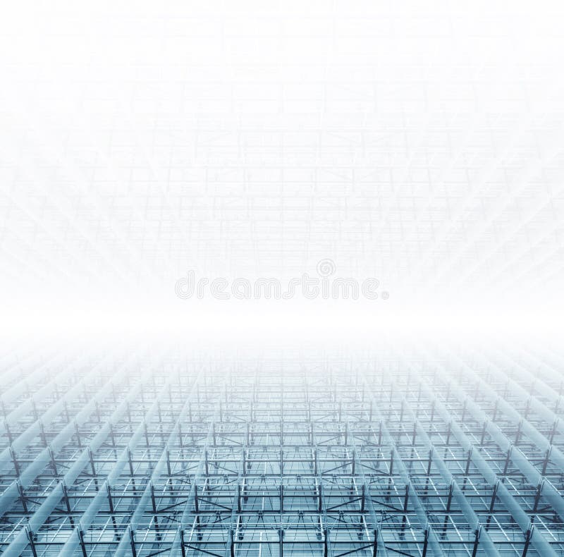 Communications Network on Array Framework. Wireframe lattice stock images, royalty-free photos and pictures