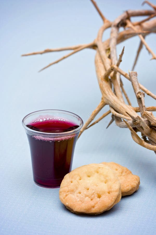 The Communion stock photo. Image of cracker, body, wine 96897952