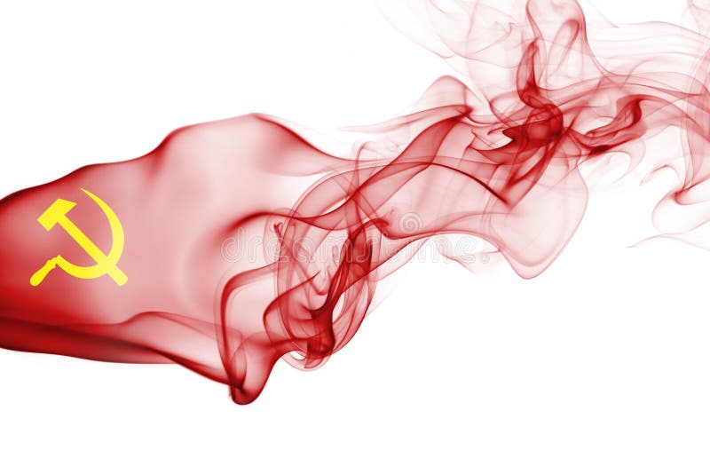 Communist smoke flag stock photo. Image of nation, celebration - 101994886