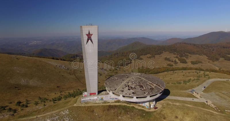 Communistisch monument in Buzludja