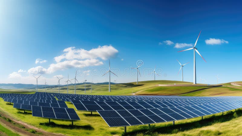 Community green network royalty free illustration