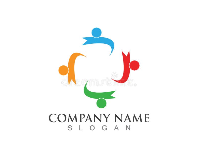 Community Group logo stock vector. Illustration of group - 140995198