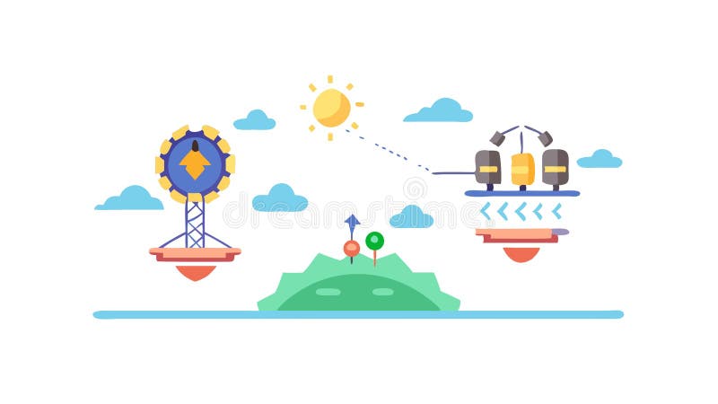 Community Idea Generation, Collaborative Innovation, vector design Generative AI royalty free illustration