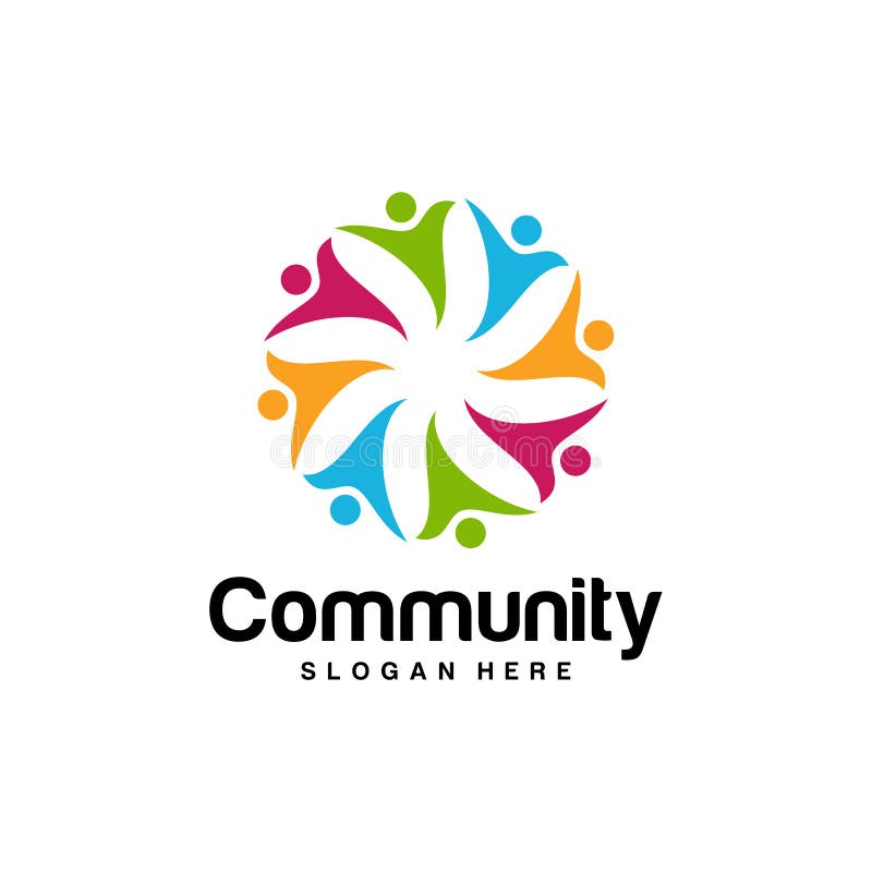 Community Logo Design Inspiration Vector Template, Social Relationship ...