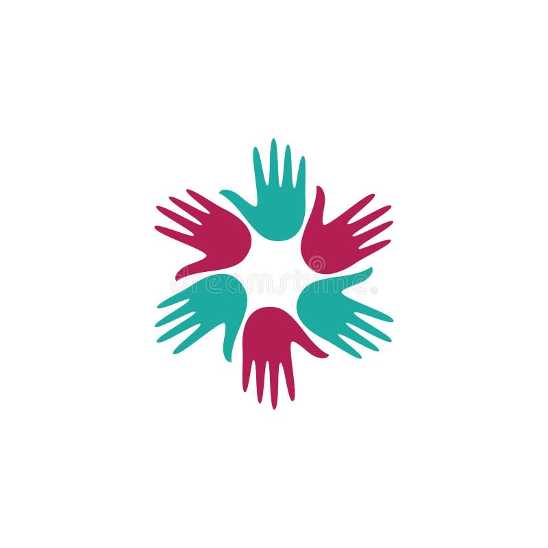 Community logo vector icon stock vector. Illustration of unity - 168474637