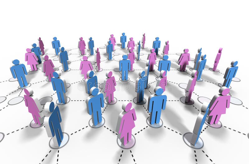 Community network girls and boys royalty free stock images Community network girls and boys royalty free stock images
