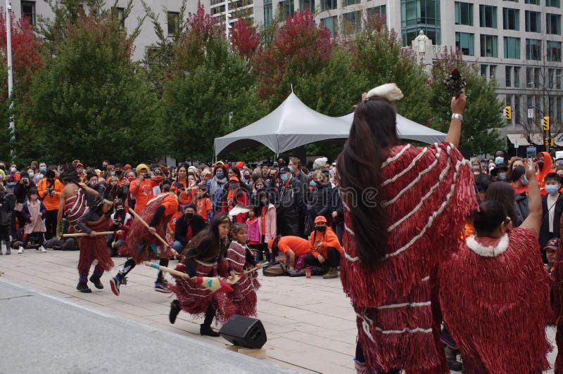 Commemoration of the first National Day for Truth and Reconciliation to honor the Survivors and their families of residential schools in Canada. Residential schools were  created to isolate Indigenous children from  their own native culture and  to assimilate them into the dominant Canadian culture. Picture taken on Sep 30, 2021 in Vancouver, BC. Commemoration of the first National Day for Truth and Reconciliation to honor the Survivors and their families of residential schools in Canada. Residential schools were  created to isolate Indigenous children from  their own native culture and  to assimilate them into the dominant Canadian culture. Picture taken on Sep 30, 2021 in Vancouver, BC