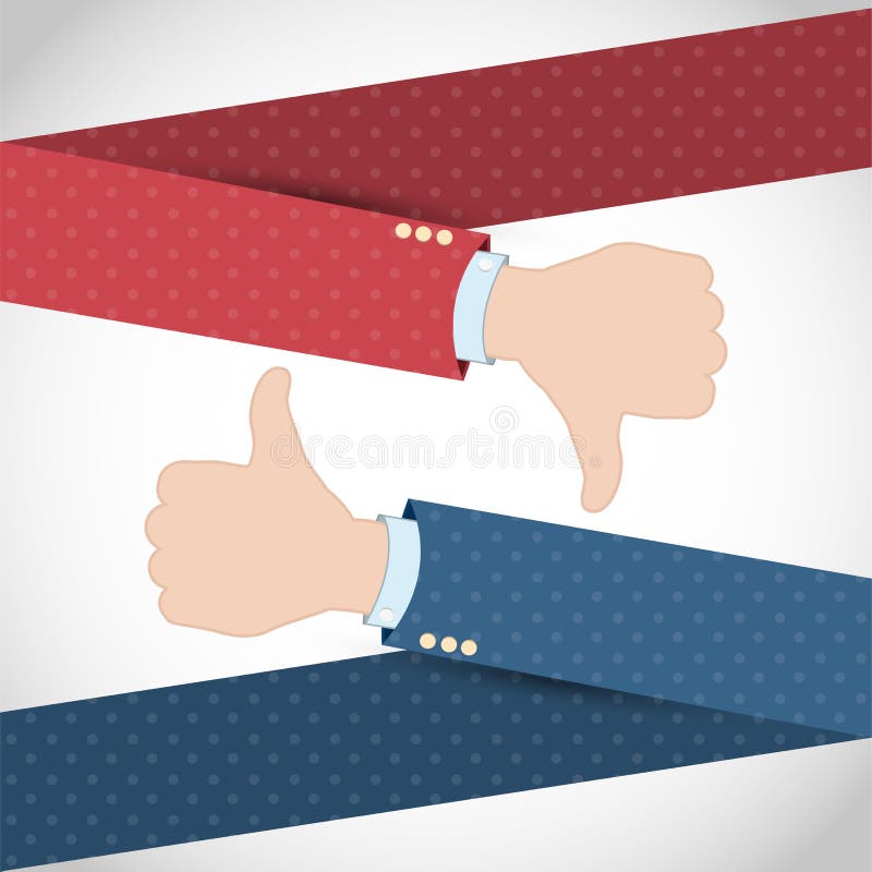 Como bandera de la mano de la aversión libre illustration Como bandera de la mano de la aversión libre illustration