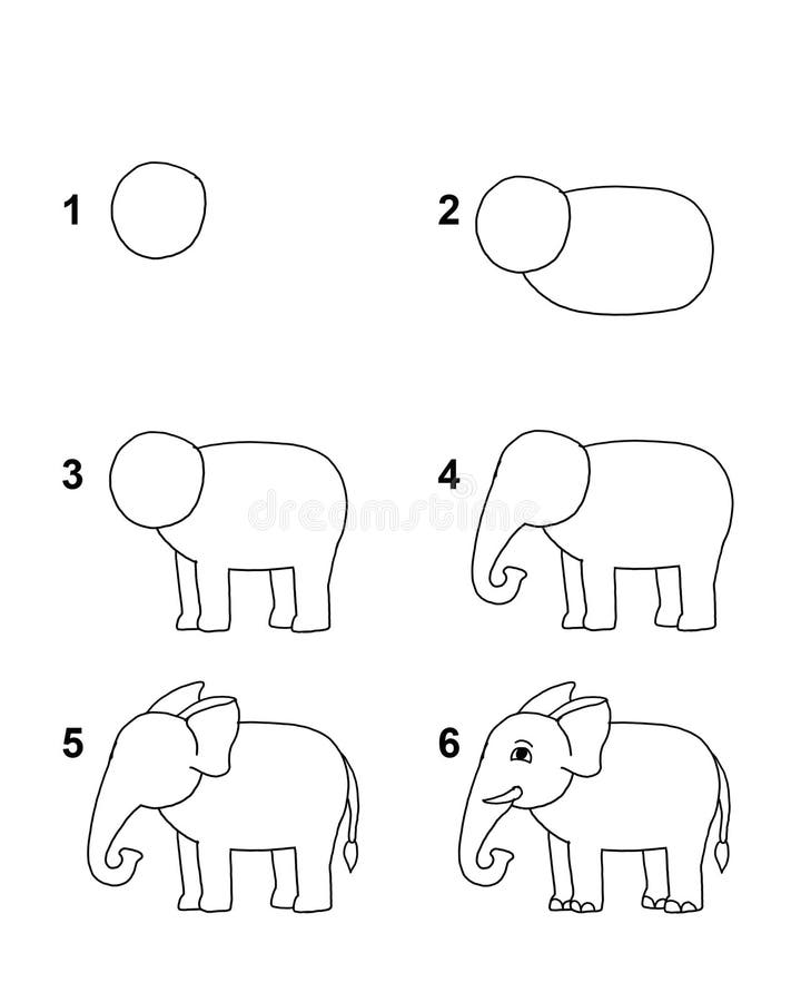 Como Desenhar Cavalo Com Ilustração De Desenho Animado Em 6 Passos Com  Fundo Branco Ilustração Stock - Ilustração de cavalo, rato: 181547373