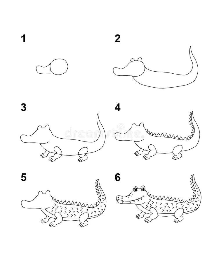 Como Desenhar Cavalo Com Ilustração De Desenho Animado Em 6 Passos Com  Fundo Branco Ilustração Stock - Ilustração de cavalo, rato: 181547373