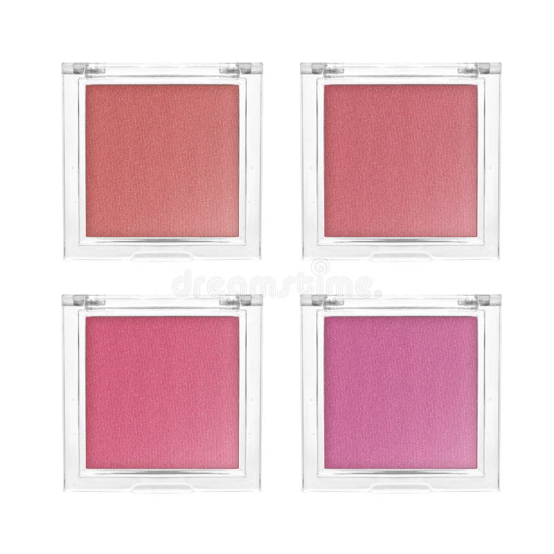 Compact blush set stock image. Image of eyeshadow, application 64423215