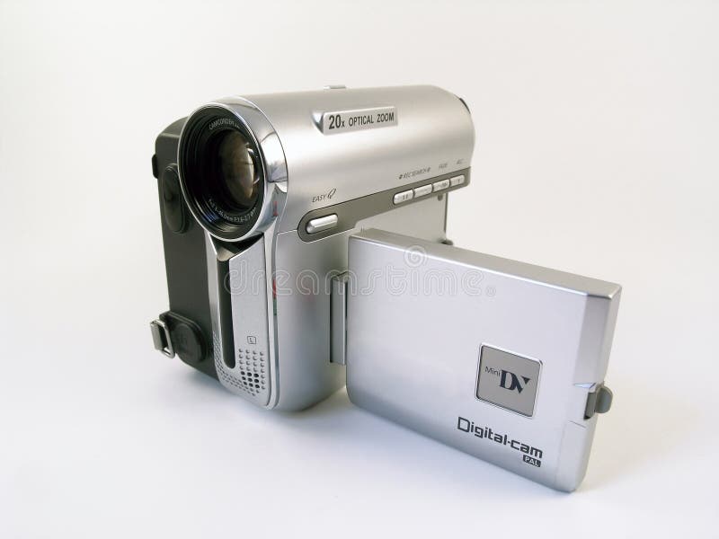 Compact consumer video camera royalty free stock photography