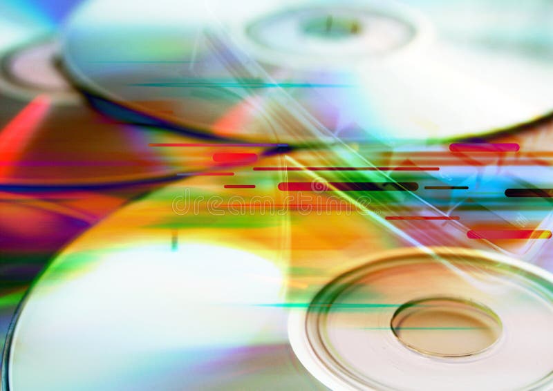 Compact-discs - CDs royalty-vrije stock afbeelding Compact-discs - CDs royalty-vrije stock afbeelding