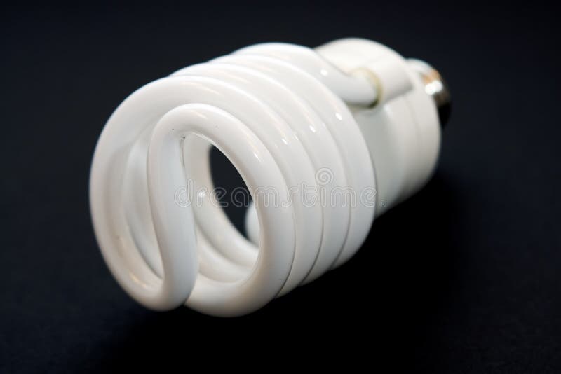 Compact fluorescent Bulb stock image. Image of incandescent 2852357