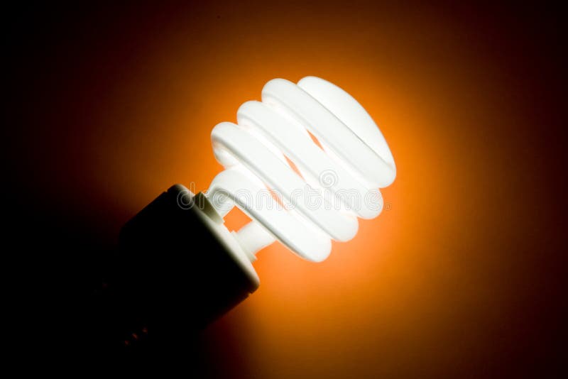 Compact Fluorescent Lightbulb Stock Image Image of fuel, generation