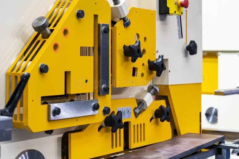 Hydraulic Punch and Shear Machine for Cutting Shearing Notching